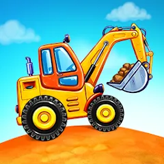 Взломанная Truck games - build a house  [МОД Много монет] - последняя версия apk на Андроид