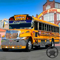 Взлом School Bus Transport Simulator (Школьный Автобусный Транспортный Симулятор)  [МОД Menu] - последняя версия apk на Андроид