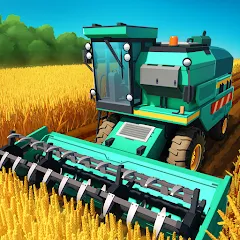 Взломанная Big Farm: Mobile Harvest (Биг Фарм)  [МОД Mega Pack] - стабильная версия apk на Андроид