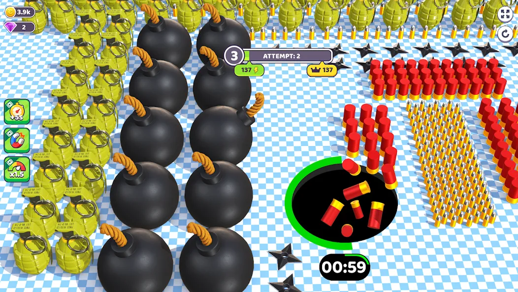 Black Hole Attack Games  [МОД Много монет] Screenshot 1