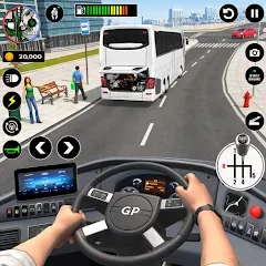 Скачать взломанную Bus Simulator - Driving Games  [МОД Menu] - последняя версия apk на Андроид