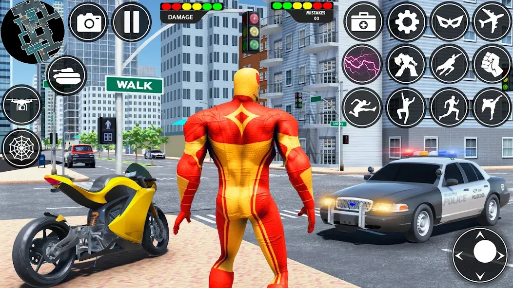 Rope Hero: Speed Hero Games (Роуп Хиро)  [МОД Все открыто] Screenshot 3