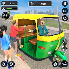 Взлом Tuk Tuk Auto Driving Games 3D  [МОД Меню] - полная версия apk на Андроид