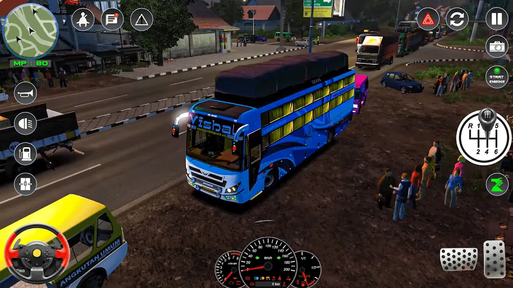 City Bus Driving: Bus Games 3D  [МОД Mega Pack] Screenshot 1