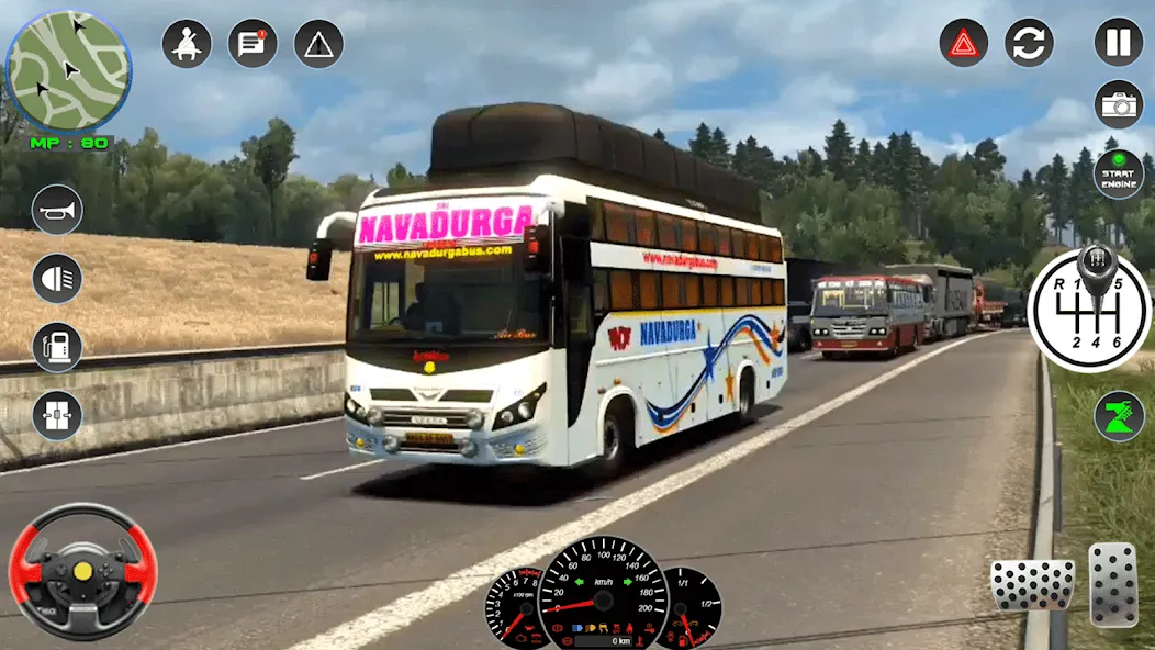 City Bus Driving: Bus Games 3D  [МОД Mega Pack] Screenshot 3