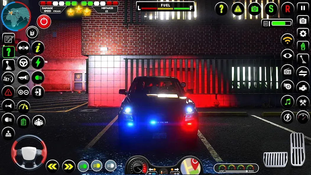 NYPD Police Car Parking Game  [МОД Меню] Screenshot 2