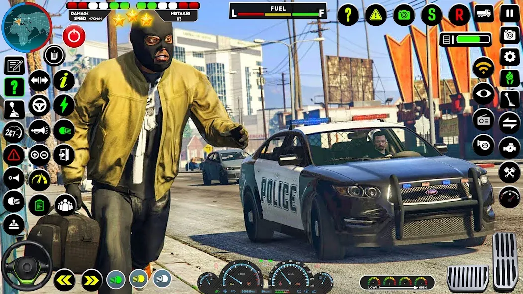 NYPD Police Car Parking Game  [МОД Меню] Screenshot 5