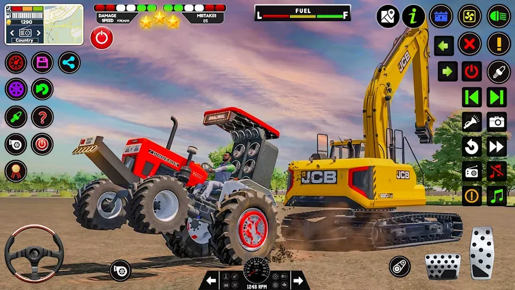 Tractor Driving - Tractor Game  [МОД Меню] Screenshot 2