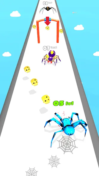 Insect Run - Spider Evolution (Инсект Эволюшн Ран)  [МОД Меню] Screenshot 3