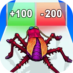 Скачать взлом Insect Run - Spider Evolution (Инсект Эволюшн Ран)  [МОД Меню] - стабильная версия apk на Андроид