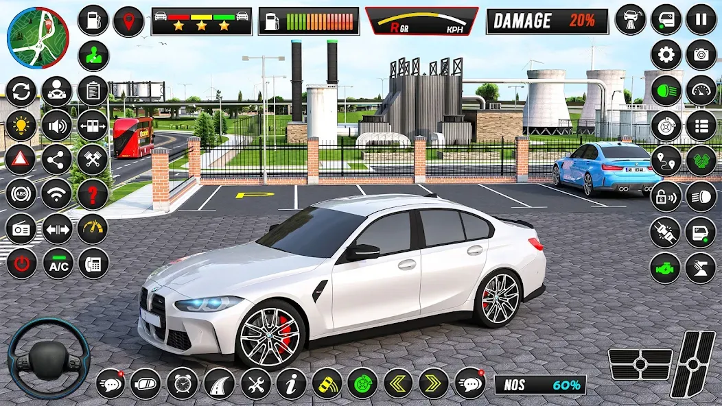 Driving School - Car Games 3D  [МОД Много монет] Screenshot 3