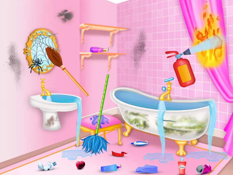 Princess house cleaning advent  [МОД Unlocked] Screenshot 5