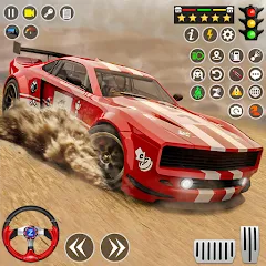 Скачать взломанную Real Rally Drift & Rally Race (Риал Ралли)  [МОД Unlimited Money] - последняя версия apk на Андроид