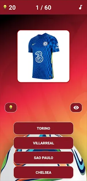 Guess the Soccer Logo Quiz  [МОД Бесконечные деньги] Screenshot 2