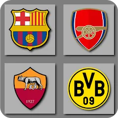 Скачать взломанную Guess the Soccer Logo Quiz  [МОД Бесконечные деньги] - последняя версия apk на Андроид