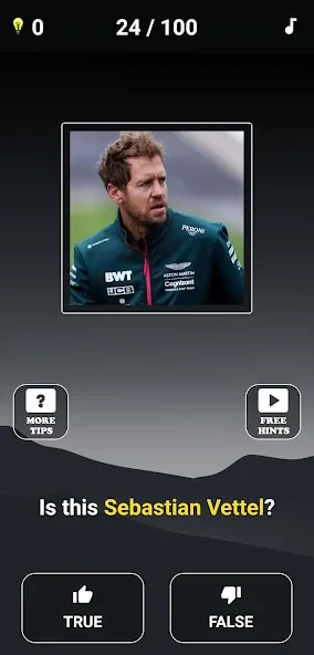 Formula 1:Guess F1 Driver Quiz  [МОД Много монет] Screenshot 3