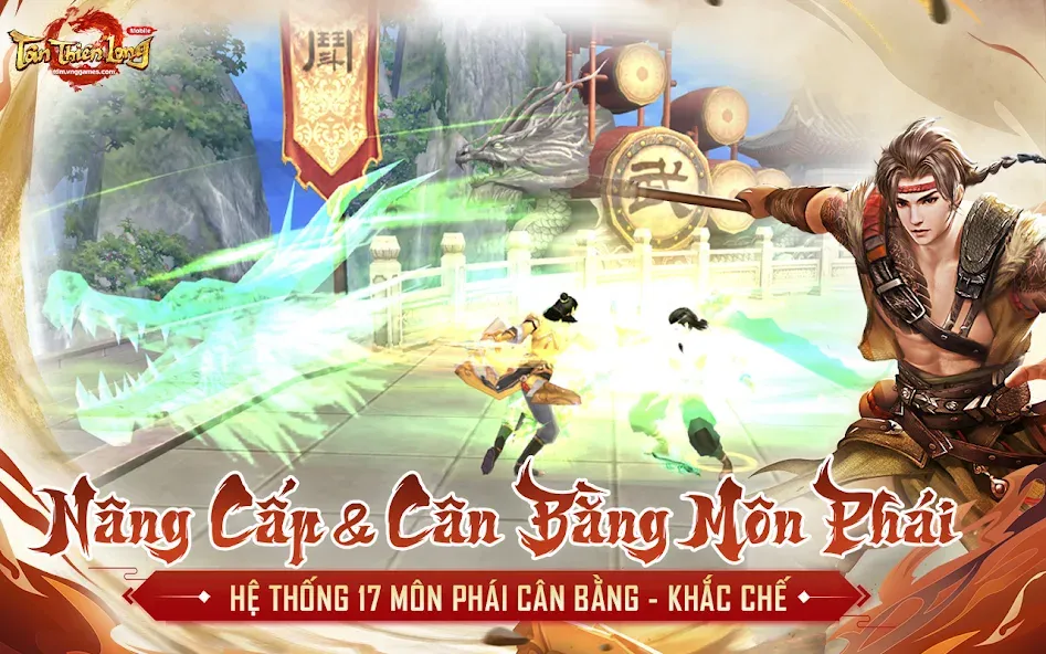 Tân Thiên Long Mobile  [МОД Много денег] Screenshot 1