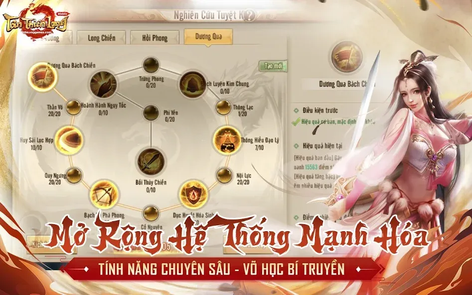 Tân Thiên Long Mobile  [МОД Много денег] Screenshot 5