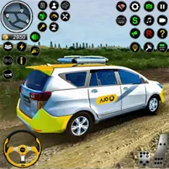 Взломанная City Taxi Games Taxi Simulator (Русские такси игры на автомобилях)  [МОД Бесконечные деньги] - полная версия apk на Андроид