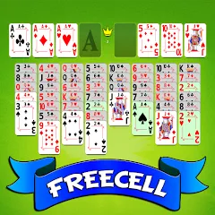 Взлом FreeCell Solitaire - Card Game  [МОД Бесконечные деньги] - последняя версия apk на Андроид