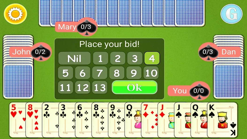 Spades Mobile  [МОД Unlimited Money] Screenshot 4