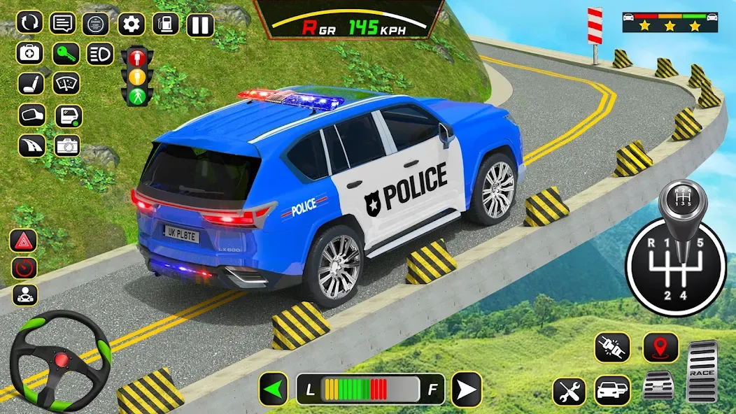 Police Car Driving School Game (Полицейская школа вождения автомобилей)  [МОД Бесконечные деньги] Screenshot 3