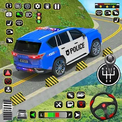 Скачать взломанную Police Car Driving School Game (Полицейская школа вождения автомобилей)  [МОД Бесконечные деньги] - последняя версия apk на Андроид