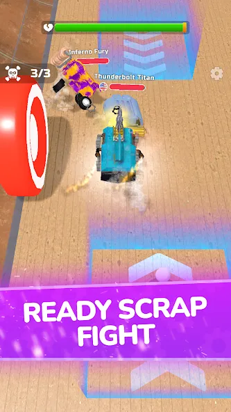 Scrap Robot Fighting (Скрап Робот Файтинг)  [МОД Unlimited Money] Screenshot 3