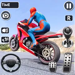 Взлом Spider Bike Stunt 3D Mega Ramp  [МОД Меню] - стабильная версия apk на Андроид