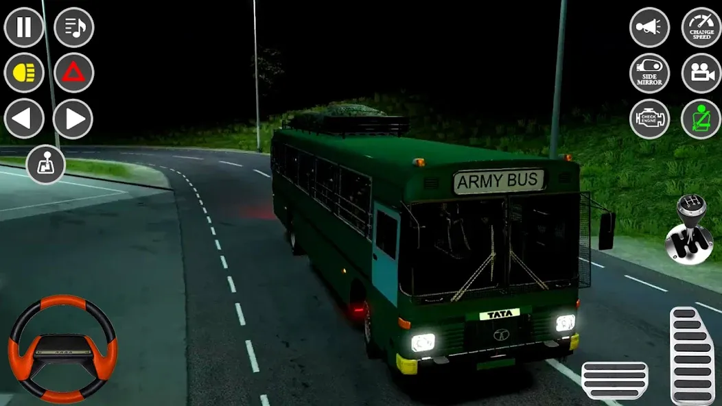 US Military Coach Simulator 3D  [МОД Меню] Screenshot 5