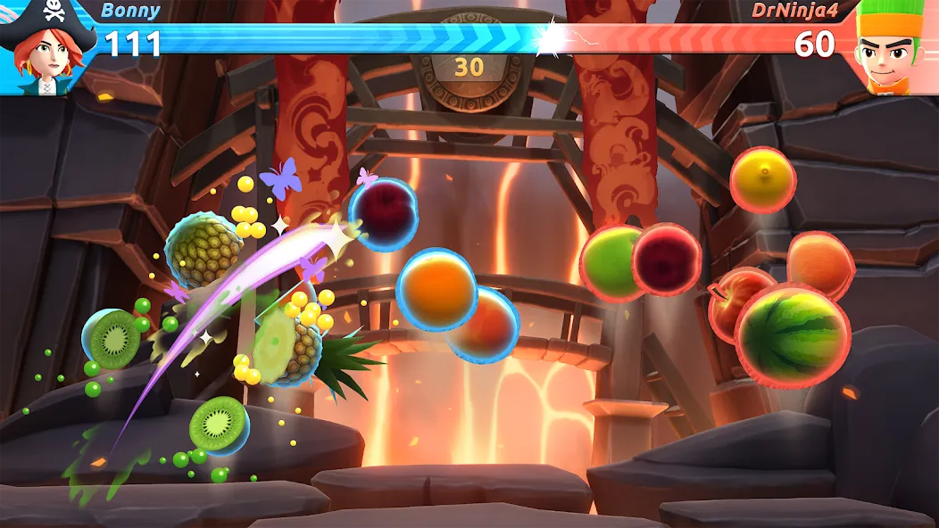 Fruit Ninja 2 Fun Action Games (Фрут Ниндзя 2)  [МОД Много монет] Screenshot 2