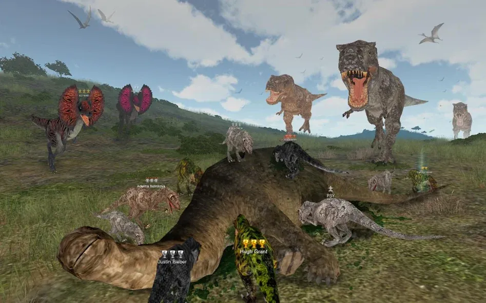 Dinos Online (Динос Онлайн)  [МОД Бесконечные монеты] Screenshot 2