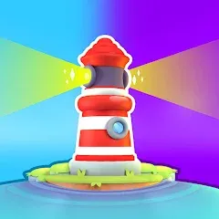 Взломанная Lighthouse Island (Лайтхаус айленд)  [МОД Menu] - полная версия apk на Андроид