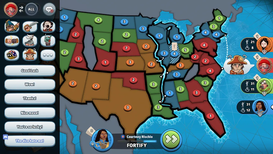 RISK: Global Domination (РИСК)  [МОД Много денег] Screenshot 3