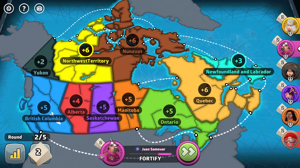 RISK: Global Domination (РИСК)  [МОД Много денег] Screenshot 4