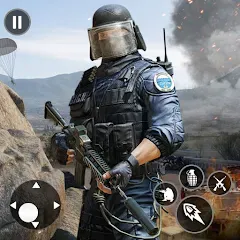Взломанная Gun Shooting Games Fps Offline  [МОД Бесконечные деньги] - стабильная версия apk на Андроид