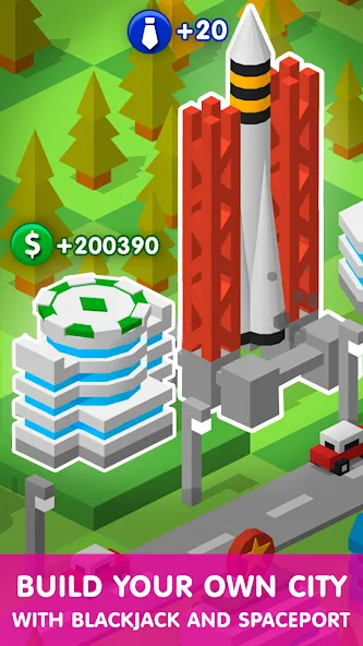 Tap Tap: Idle City Builder Sim  [МОД Много монет] Screenshot 5