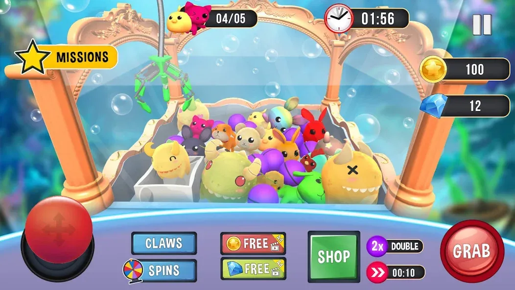 Claw Machine Games Crane Game (Клоу Машины Геймс Крейн Гейм)  [МОД Много монет] Screenshot 2