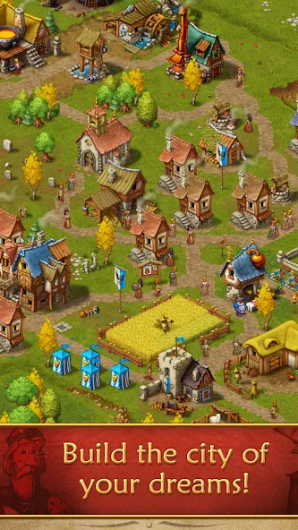 Townsmen  [МОД Unlocked] Screenshot 2