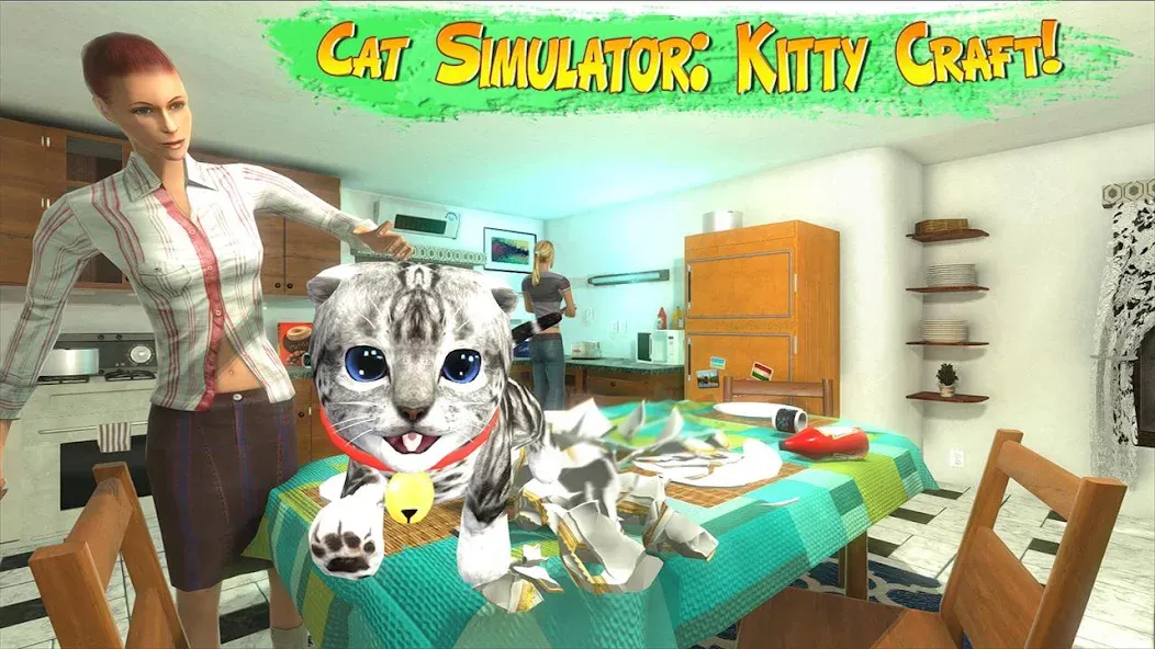 Cat Simulator : Kitty Craft (Симулятор кота)  [МОД Unlocked] Screenshot 1