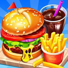 Скачать взлом Cooking Restaurant Food Games  [МОД Unlimited Money] - последняя версия apk на Андроид