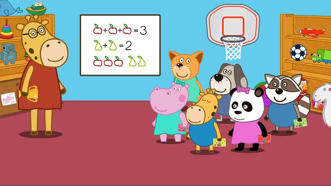 Kindergarten: Learn and play  [МОД Unlimited Money] Screenshot 1