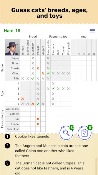 Cross Logic: Smart Puzzle Game (Кросс Лоджик)  [МОД Много монет] Screenshot 5