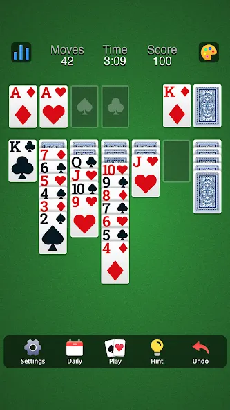 Classic Solitaire - Klondike (Солитер Клондайк Классик)  [МОД Меню] Screenshot 5