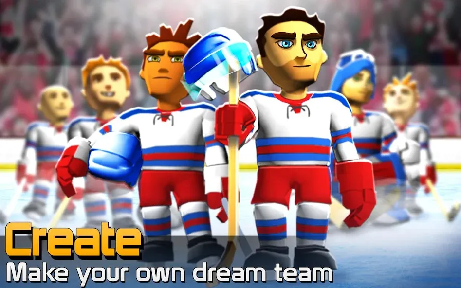 BIG WIN Hockey (БИГ ВИН Хоккей)  [МОД Много денег] Screenshot 1