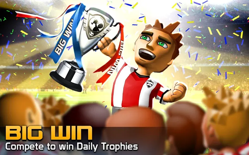 BIG WIN Soccer: World Football (БИГ ВИН Соккер)  [МОД Unlimited Money] Screenshot 4