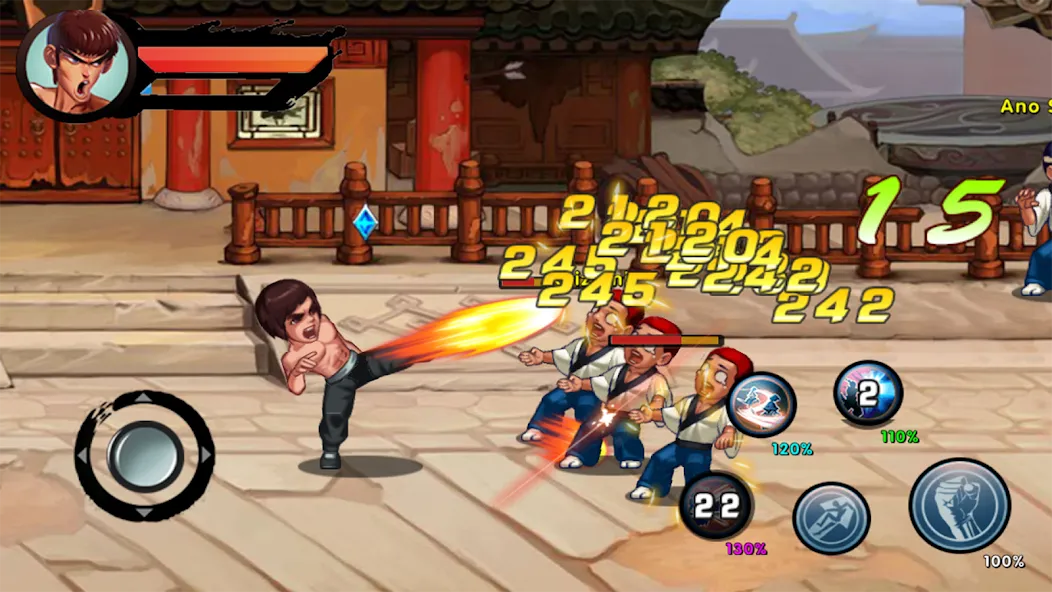 Kung Fu Attack: Final Fight (Кунгфу Атака)  [МОД Mega Pack] Screenshot 5