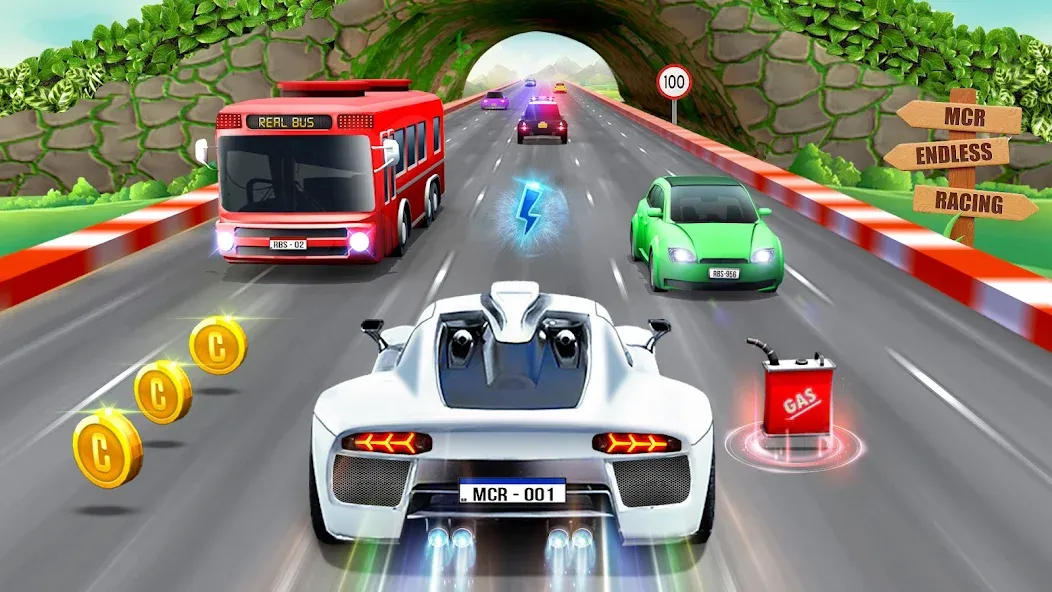 Mini Car Racing Game Legends  [МОД Unlocked] Screenshot 1