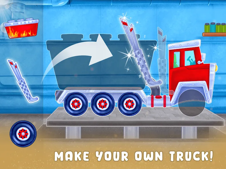 Oil Tanker Truck Games  [МОД Все открыто] Screenshot 1