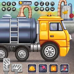 Скачать взломанную Oil Tanker Truck Games  [МОД Все открыто] - последняя версия apk на Андроид